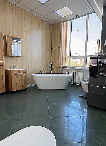 Ванна акриловая отдельностоящая Asua armatur Grit 1700x730x580