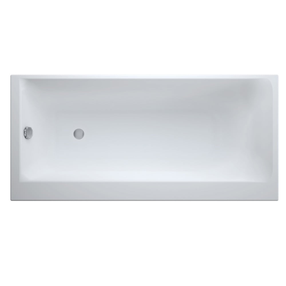 Акриловая ванна Cersanit Smart 170x80 правая  в комплекте с каркасом