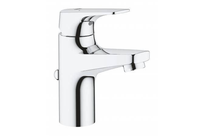 Смеситель для раковины GROHE BauFlow с донным клапаном, S-Size, хром 23751000