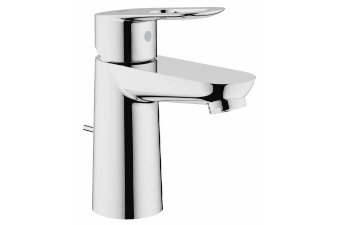 Смеситель для раковины GROHE BauLoop с донным клапаном, хром 23335000