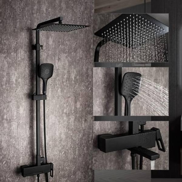 Душевая стойка Gappo G2417-6 черная