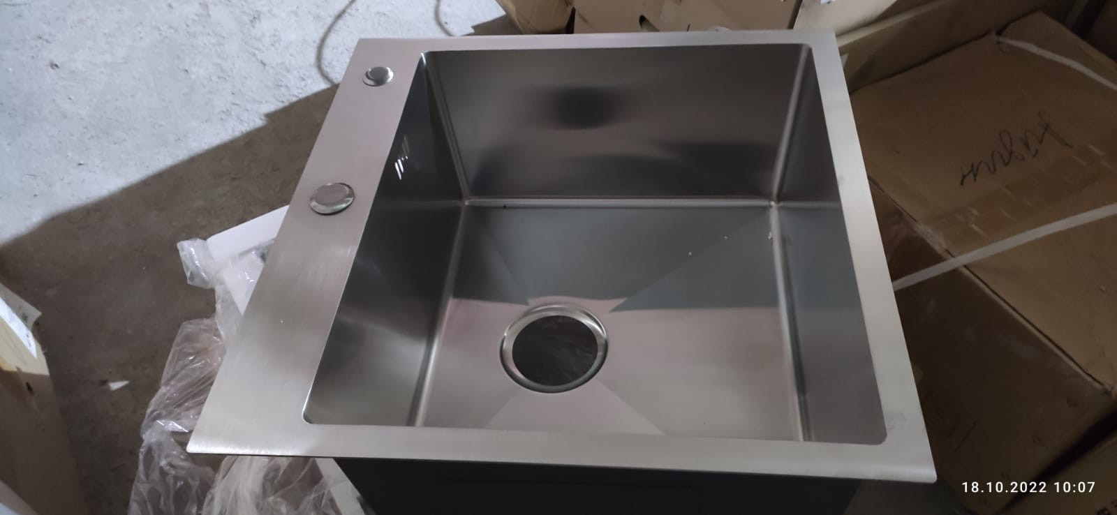 Кухонная мойка Platinum 50x40 сатин