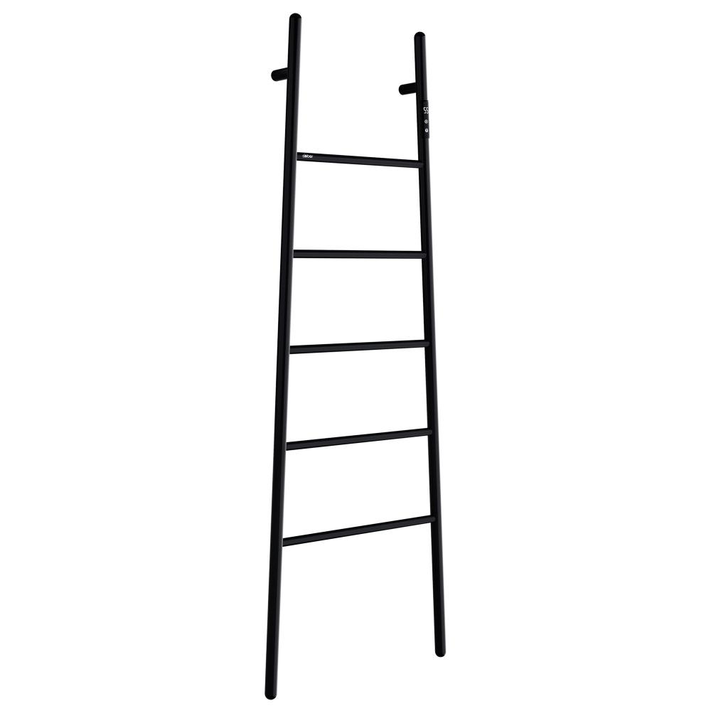 Полотенцесушитель электрический ABBER Treppe AH4705MB черный матовый