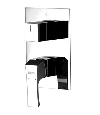 Смеситель для ванны и душа встраиваемый LEMARK LM 4527 C UNIT (Чехия)