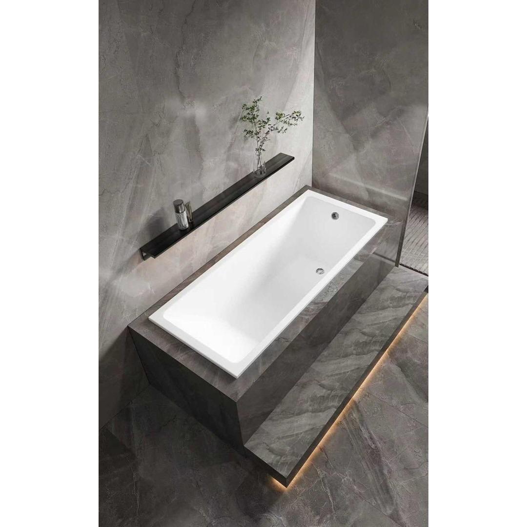 Ванна с ножками ORBITA JSD-01-180/80 квадратная 1800*800*400 мм 