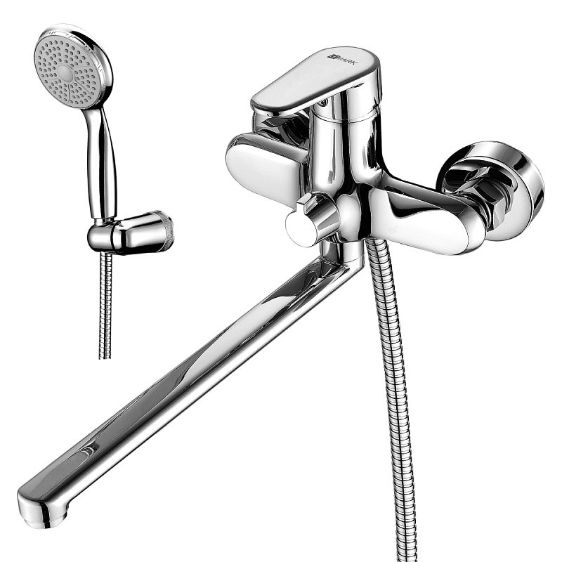 Смеситель универсальный с плоским изливом LEMARK LM 0351 C POINT (Чехия)