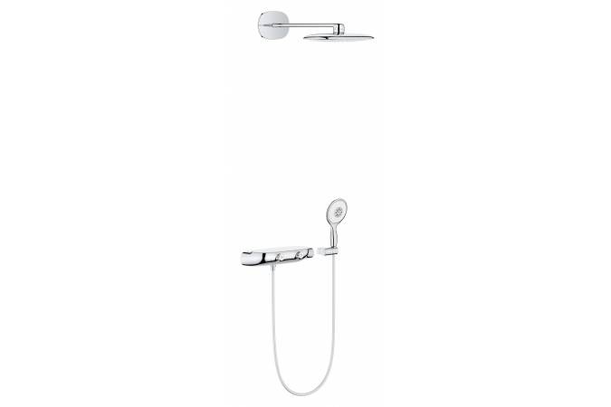 Душевая система GROHE Rainshower SmartControl 360 MONO с термостатическим смесителем, без встраиваемой части, хром 26446000