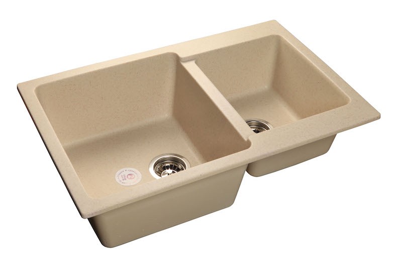 Кухонная мойка (мрамор) GranFest PRACTIK GF-P 780 К (Россия)