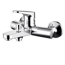 Смеситель для ванны с коротким изливом без аксессуаров BRAVAT F 6191238 CP-01-RUS ELER (BY DEITSCHE)