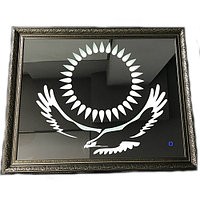 Зеркало Континент Kazakhstan silver Led