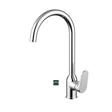 Смеситель для кухни с высоким поворотным изливом BRAVAT F 7191238 CP-RUS ELER (BY DEITSCHE)