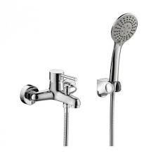 Смеситель для ванны с фиксированным изливом BRAVAT F 6332366 CP-01-RUS SLIM (BY DEITSCHE)