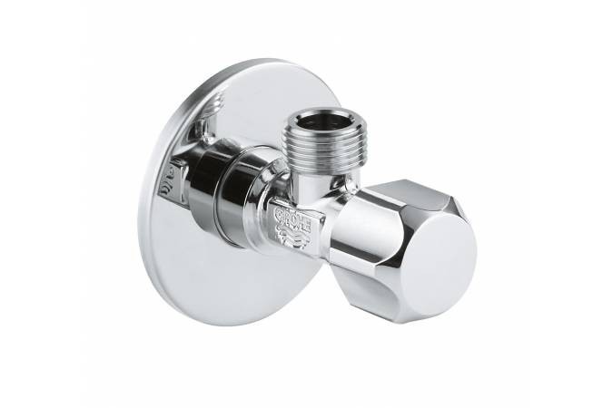 Вентиль угловой 1/2 дюйма GROHE, хром 2202500M
