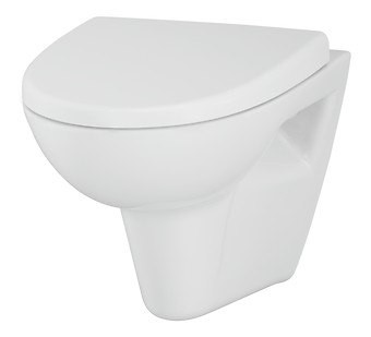 Унитаз подвесной с сиденьем (микролифт) CERSANIT S-MZ-PARVA-COn-DL-w PARVA NEW CLEAN ON (Польша)