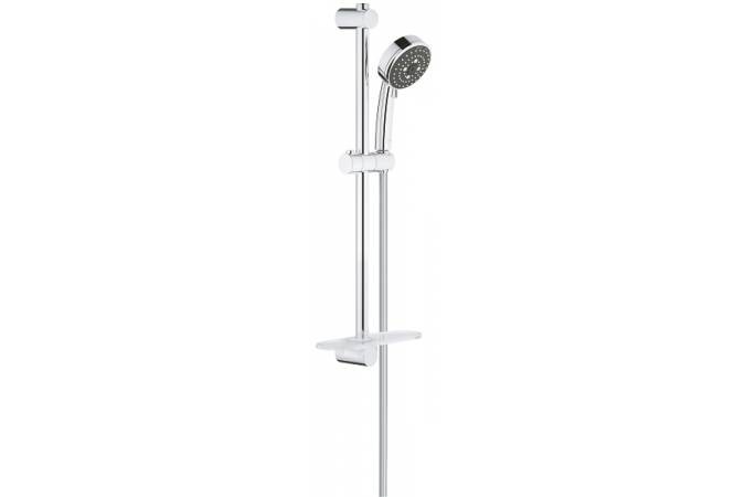 Душевой гарнитур GROHE Vitalio Comfort 100 New III, 9,5 л/мин, 600 мм, с полочкой 26096000
