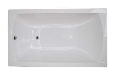 Ванна акриловая в комплекте с ножками Marka One MODERN 120x70 (Россия)