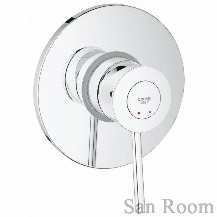 Смеситель для душа GROHE BauClassic (внешняя и встраиваемая части), хром 29048000