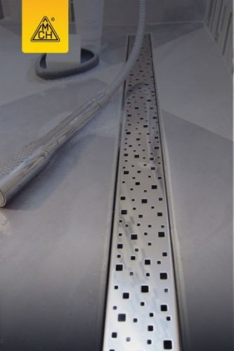 Водоотводящий желоб . Матовый. MCH CH 450 S1 SQUARE (Чехия)