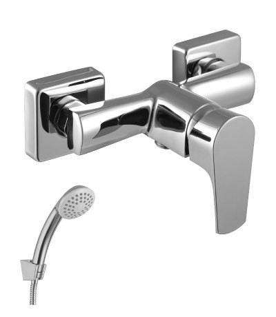 Смеситель для душа, с аксессуарами, хром LM 1603 C plus FACTOR (Чехия)