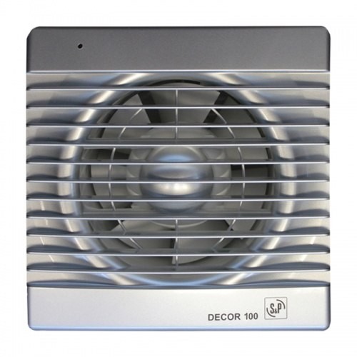 Накладной вентилятор Soler Palau Decor 100C Silver (Испания)