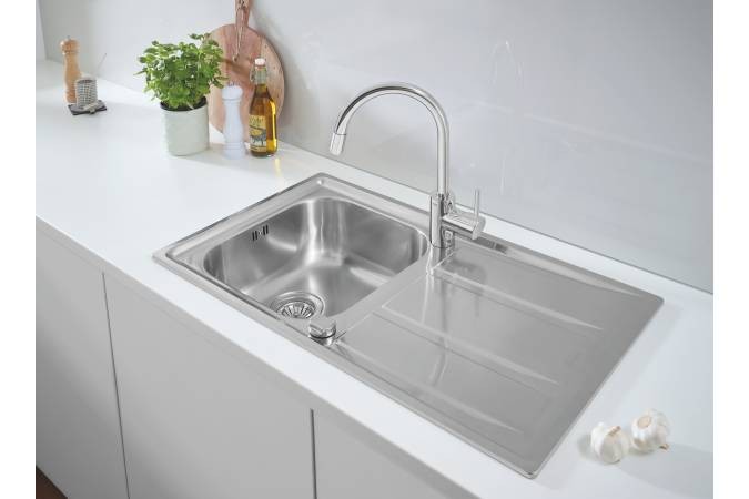 Кухонная мойка 86/50 GROHE 31566SD0 K400 Sink 45 (Германия)