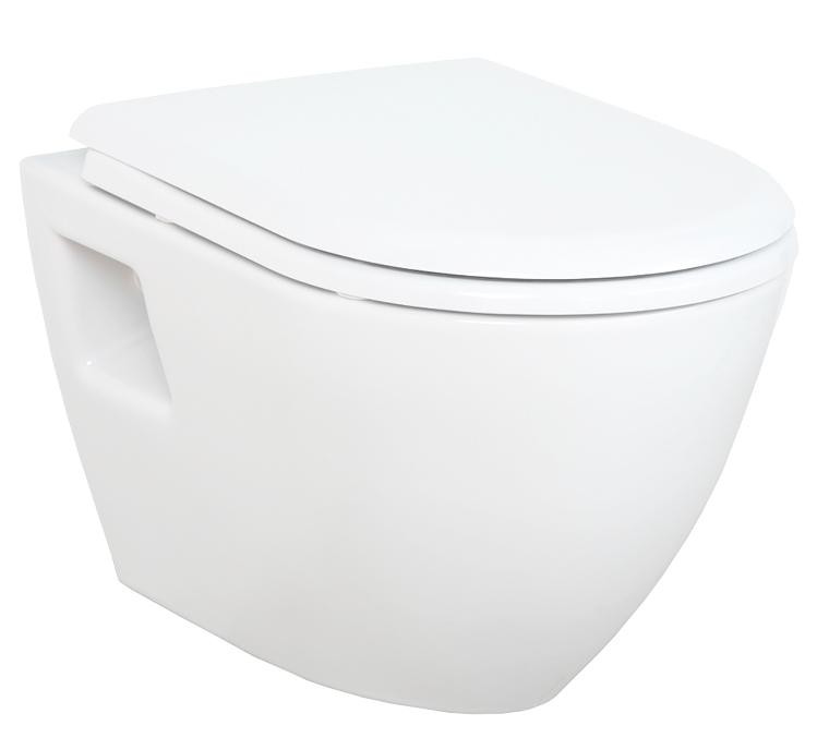 Подвесной унитаз Creavit Terra TP325-11CB00E-0000 (Турция)