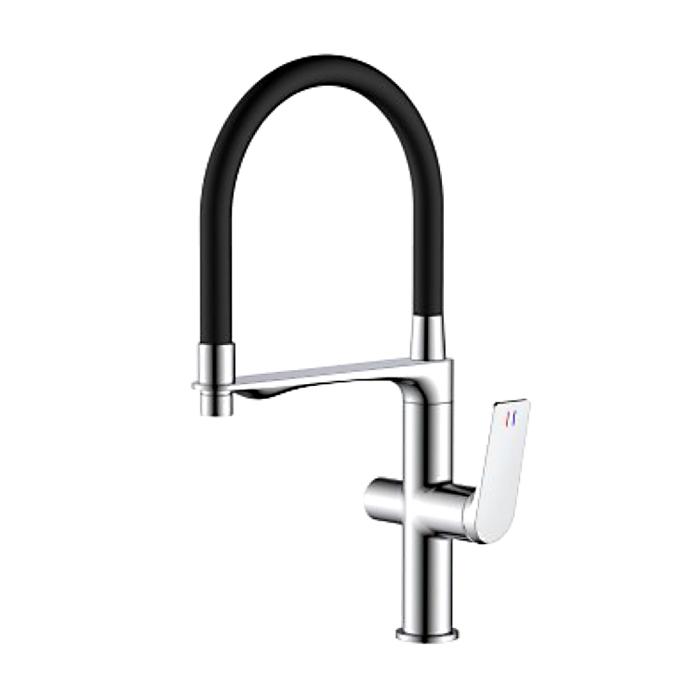 Смеситель для кухни с гибким изливом Haiba HB816
