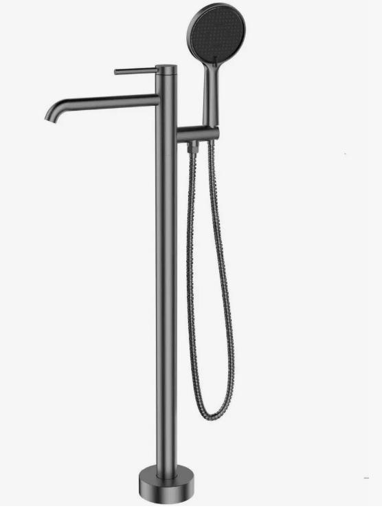 Смеситель GAPPO для ванны G3006-29 напольный Оружейная Сталь