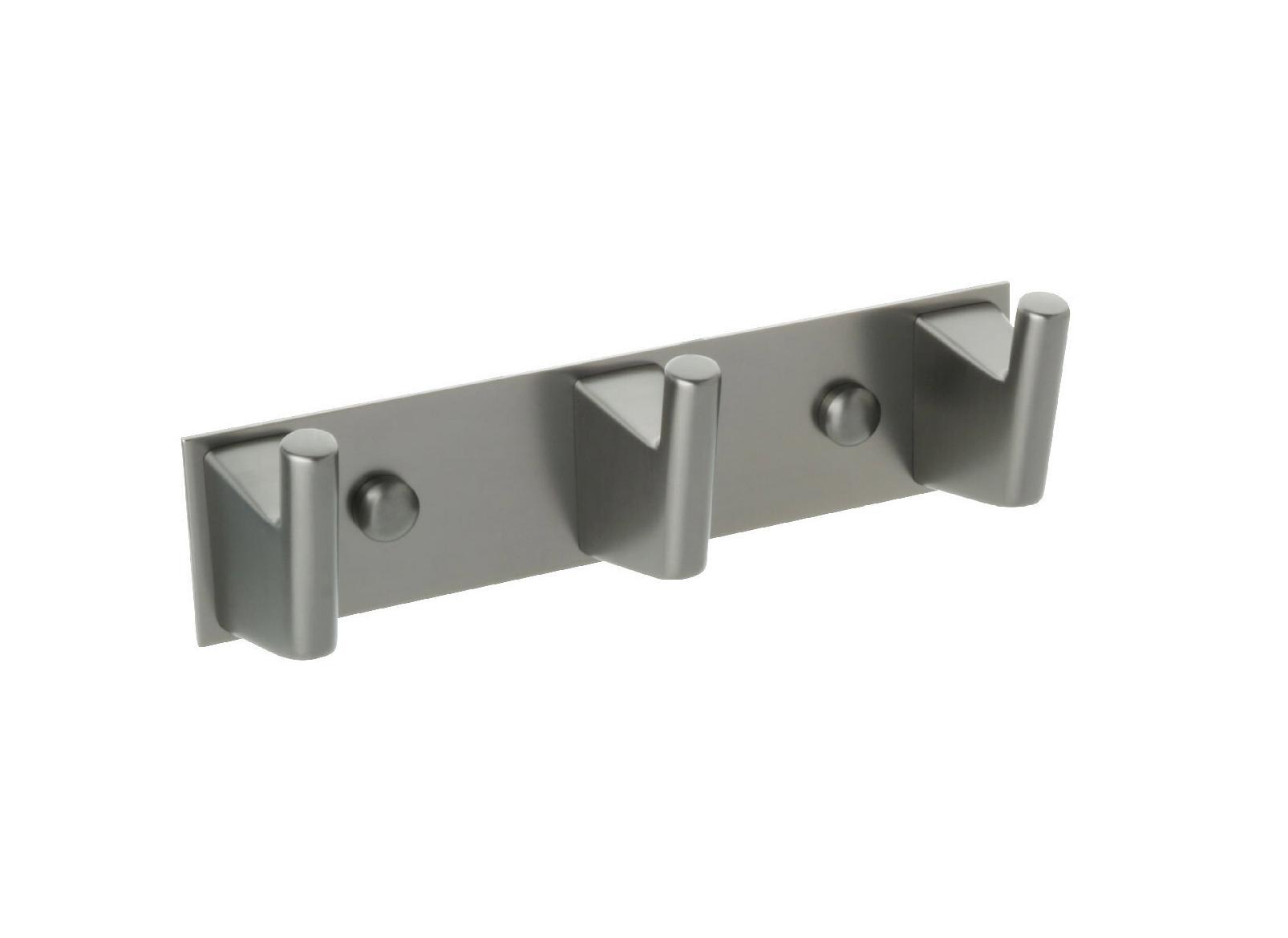 Планка 3 крючка Fixsen Trend Graphite, FX-98005-3