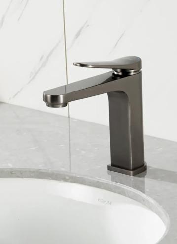 Смеситель GAPPO для раковины G1010-9 Оружейная Сталь