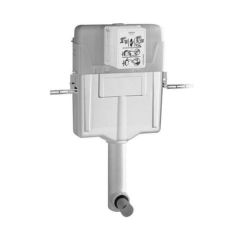 Смывной бачок скрытого монтажа БЕЗ КЛАВИШИ СМЫВА GROHE 38661000 GD2 (Германия)