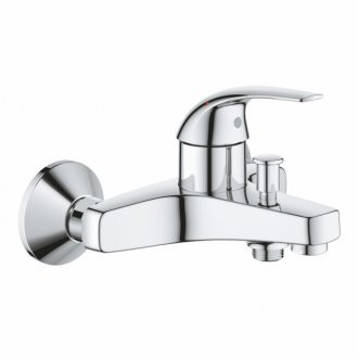 Смеситель для ванны GROHE BauCurve, настенный монтаж 23599000
