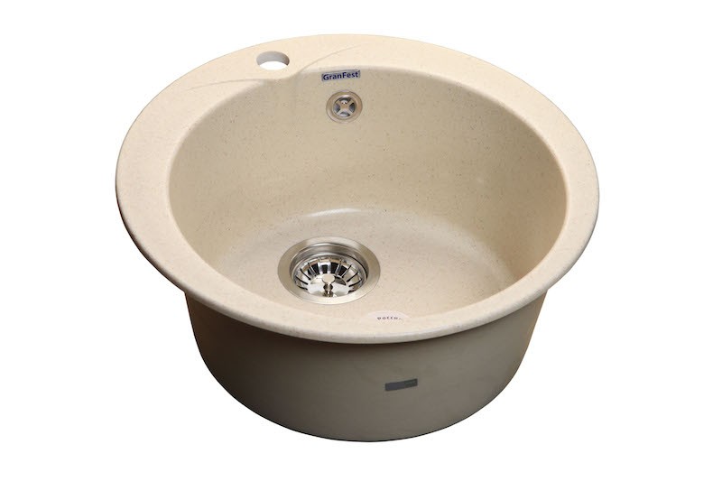 Кухонная мойка (мрамор) GranFest RONDO GF-R 480 (Россия)