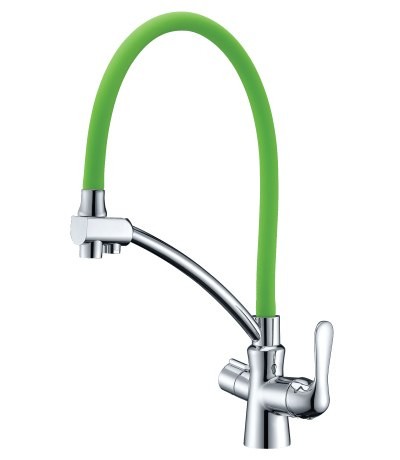 Смеситель для кухни с подключением к фильтру с питьевой водой LEMARK LM 3070 C-Green COMFORT (Чехия)