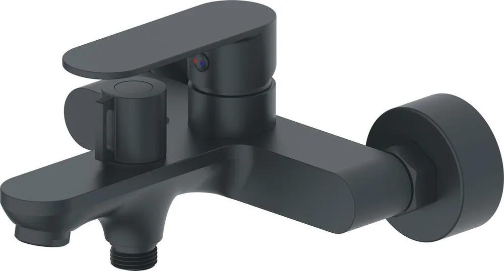 Смеситель для ванны Haiba HB 60590-7 черный