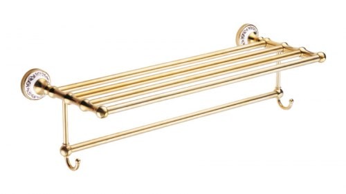Полка для полотенец FIXSEN BOGEMA GOLD FX-78515G (ЧЕХИЯ)
