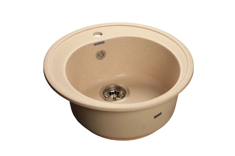 Кухонная мойка (мрамор) GranFest RONDO GF-R 510 (Россия)