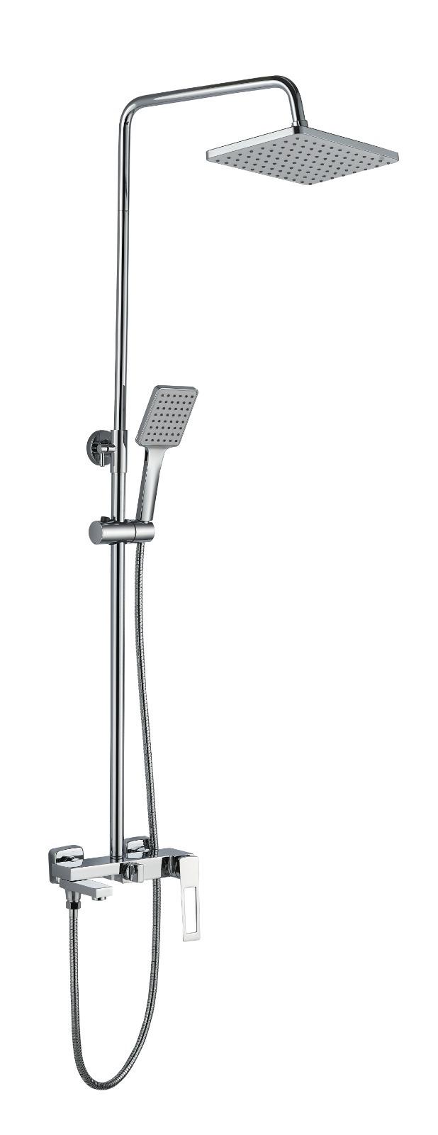 Стойка душевая со смесителем HAIBA HB24817 хром