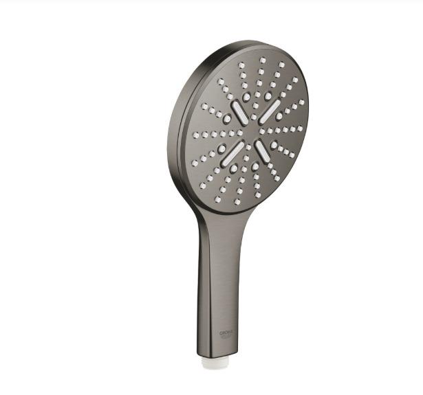 26574AL0 Ручной душ GROHE Rainshower SmartActive 130, 3 вида струй, темный графит матовый