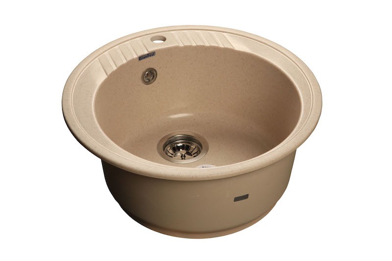 Кухонная мойка (мрамор) GranFest RONDO GF-R 520 (Россия)