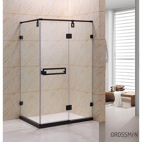 Душевое ограждение 1200x800x2000 GROSSMAN ST-120BQ BLACK