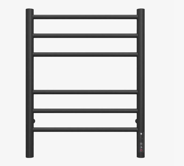 Полотенцесушитель Аврора П6 450х600 электро ( new встроен диммер) КС графит Терминус