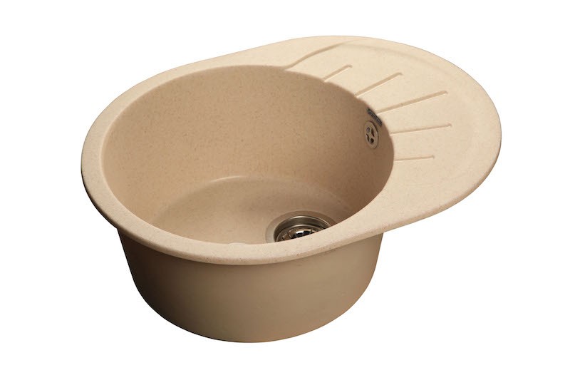 Кухонная мойка (мрамор) GranFest RONDO GF-R 580 L (Россия)