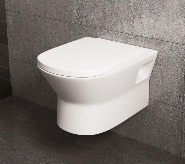 Armonia W Light Унитаз с сидением (Soft Close-SLIMSEAT) подвесной с Rimless (402407)