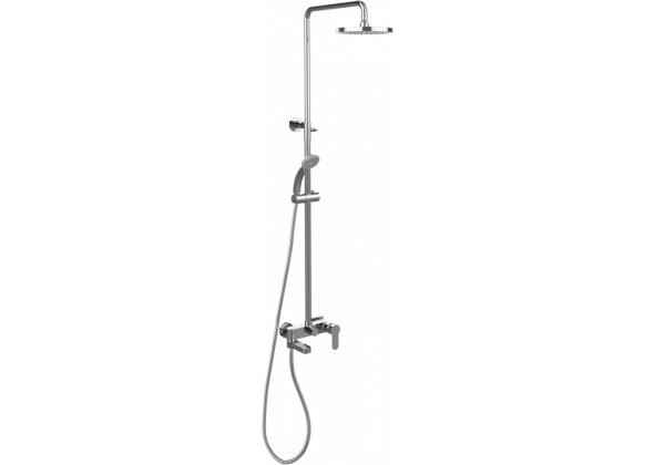 ZCOL632CR Колонна для душа телескопич. Blu излив-дивертор, хром Paffoni (239990)