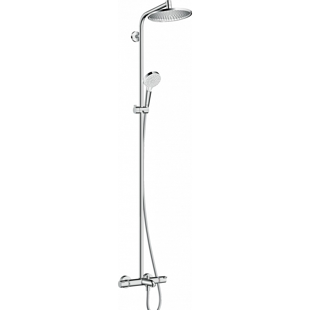 Душевая система hansgrohe Crometta S 240 Showerpipe с термостатом 27320000