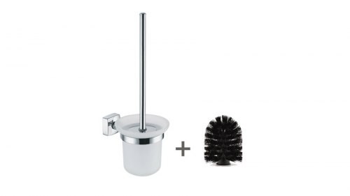 Ёрш для туалета + дополнительная щетка FIXSEN KVADRO FX-61313А (ЧЕХИЯ)