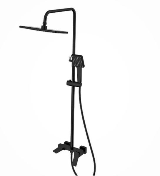 Душевая система Haiba HB24818-7 тропический душ черный