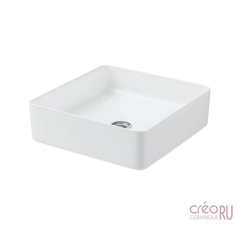 Раковина-чаша квадратная Creo ceramique CWBH-00540.WH/PU 3400
