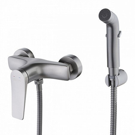 Смеситель Lemark Bronx с гигиеническим душем LM 3718 GM